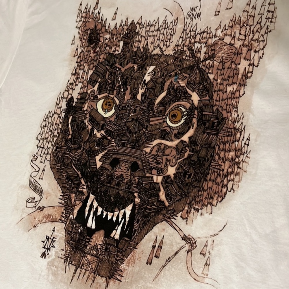 RED Riding Hood New movie T-Shirt L from film premiere
